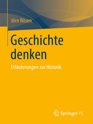 cover image of Geschichte denken